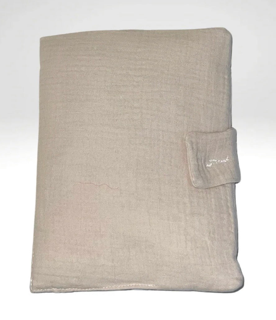 Protège carnet de santé - gaze de coton