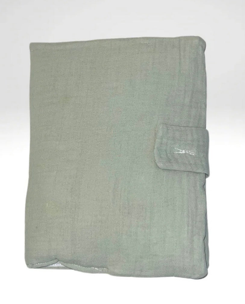 Protège carnet de santé - gaze de coton